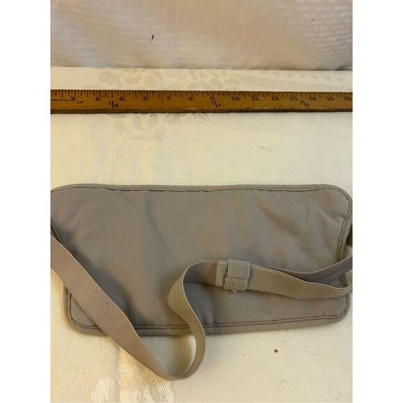 Lewis N Clark Fanny pack waist bag 2 zippers adjustable belt 11x5” packable mone - Picture 9 of 10